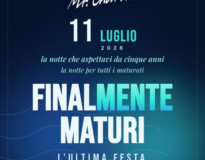 Finalmente Maturi   MrCharlie