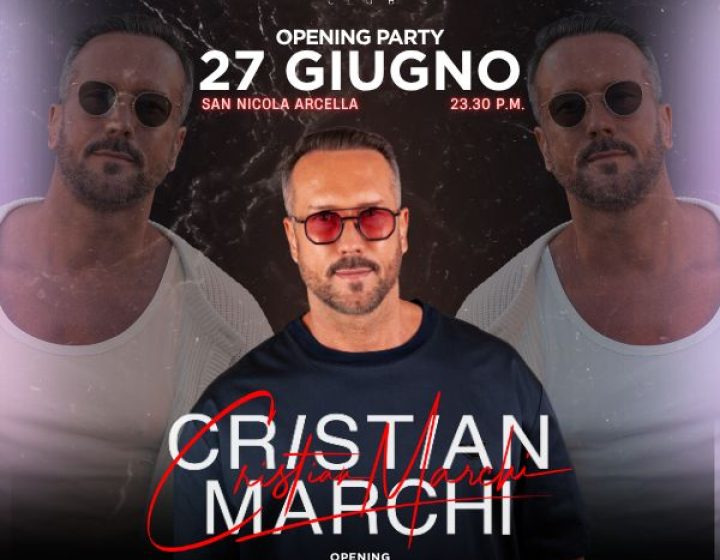 Cristian Marchi - Opening Party Glitz Club