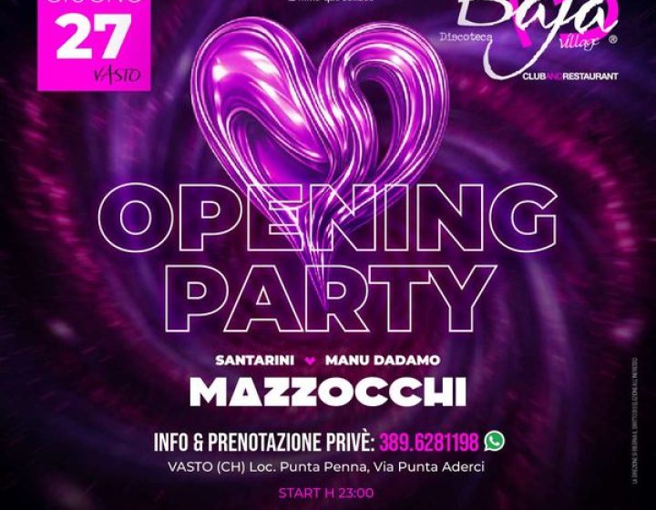 Grand Opening Mazzocchi + Tussy   BAJA VILLAGE