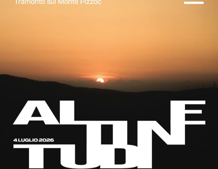 Tramonto sul monte Pizzoc Monte Pizzoc