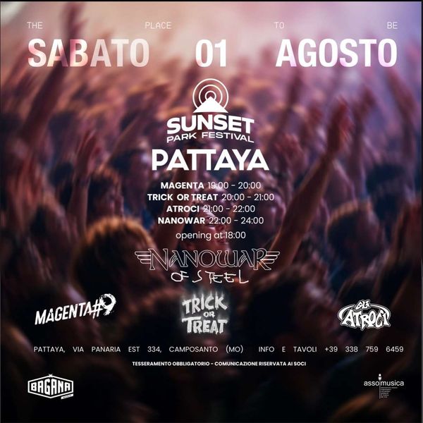 Sunset Park Festival | Pattaya Club