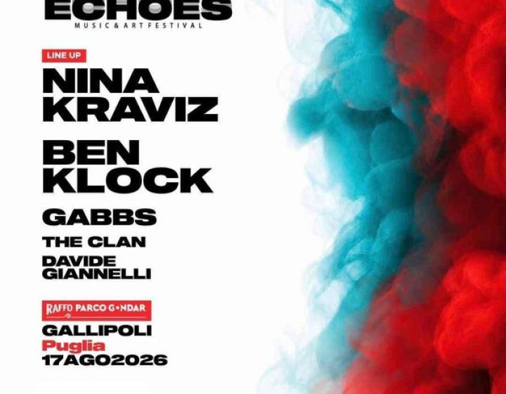 Echoes Festival W/ Nina Kraviz, Ben Klock, Gabbs Raffo Parco Gondar - Pineta