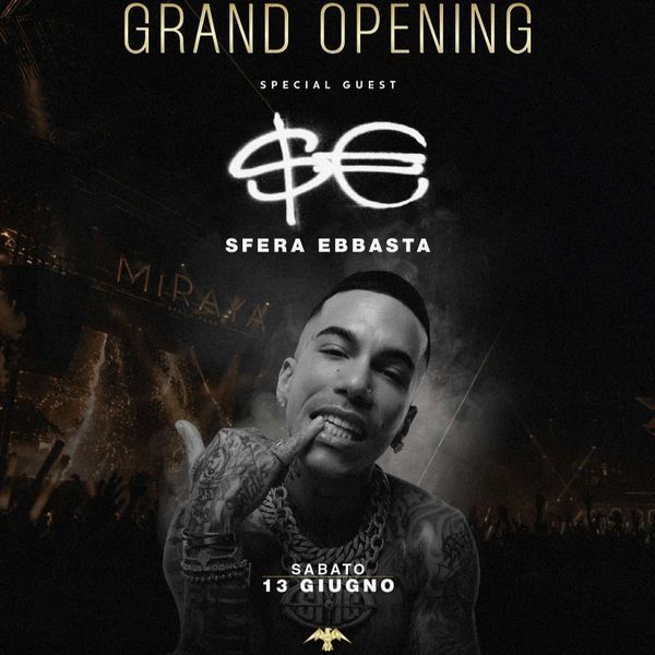 SFERA EBBASTA - Grand Opening | Miraya Beach Park