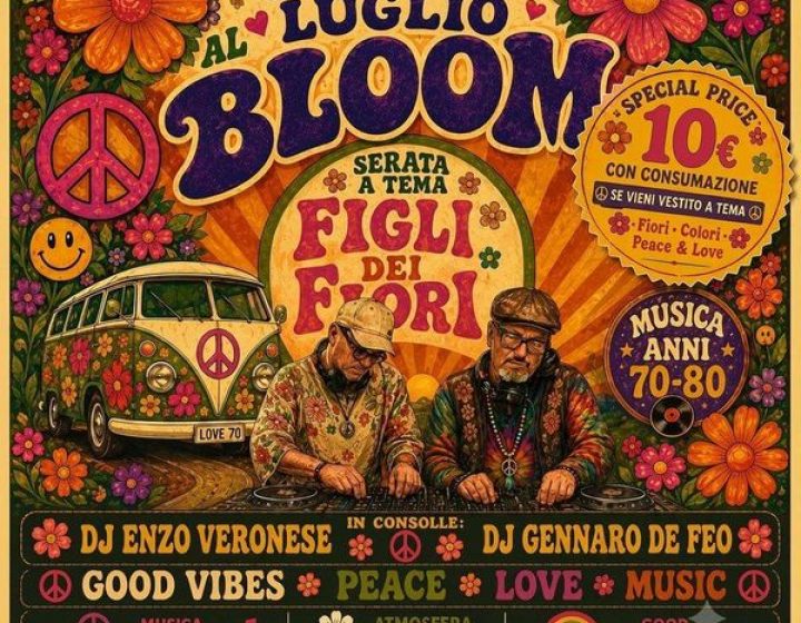Flower Power Night at Bloom   Bloom Beach Bar