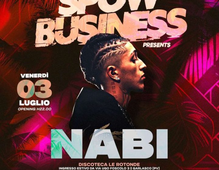 Spow Business presenta NABI   Discoteca Le Rotonde
