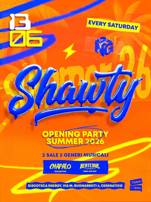SHAWTY — OPENING PARTY | Energy Disco