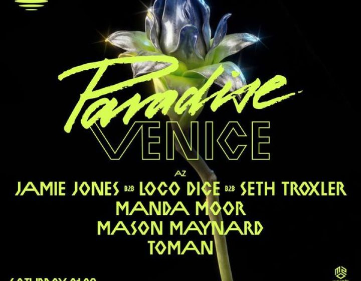 Paradise Venice with Jamie Jones   Arenile Spiaggia del Faro