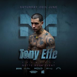 Notte Rosa - Tony Effe Showcase | Molo Club