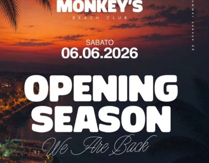 Monkeys beach club opening season 2026   Monkey's Beach Club
