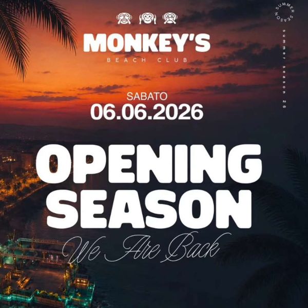 Monkeys beach club opening season 2026 | Monkey's Beach Club