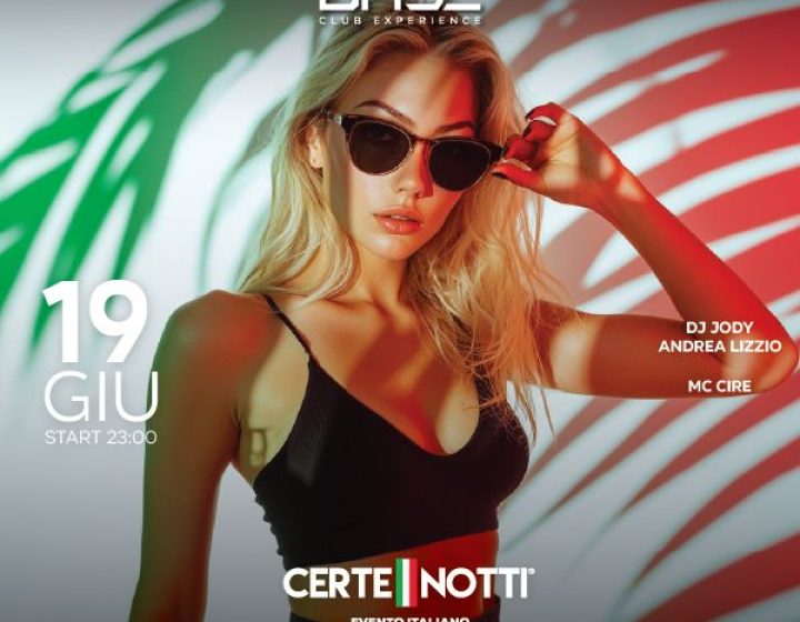 CERTE NOTTI   BASE CLUB