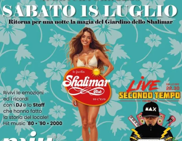 Remember SHALIMAR LE JARDIN   Miu disco dinner