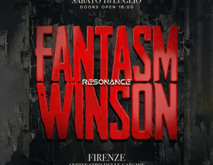 RESONANCE PRESENTS: FANTASM + WINSON   Anfiteatro delle Cascine