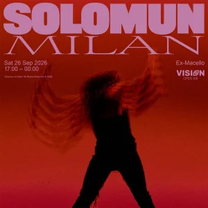 VISION OPEN AIR presents SOLOMUN | Ex Macello