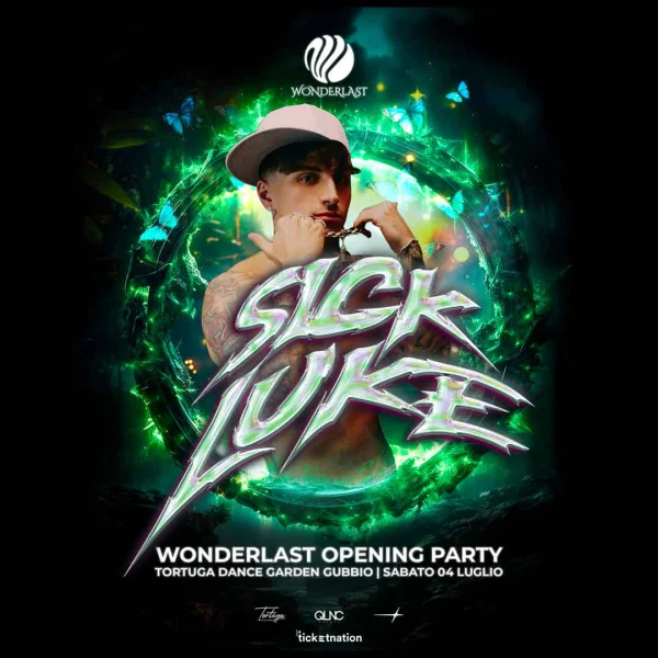 Wonderlast opening party pres. SICK LUKE | Tortuga dance garden