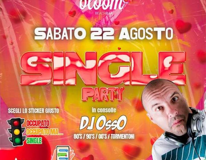 Single Party Bloom Beach Bar