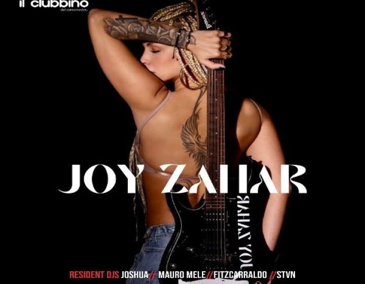 Joy Zahar   Il Clubbino