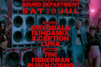 Sound department 18 Jul w/ Amygdala,Ixindamix, and Tini | SOUND DEPARTMENT