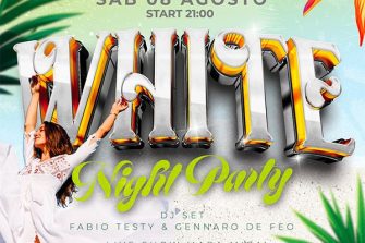 White Night Party | Bloom Beach Bar