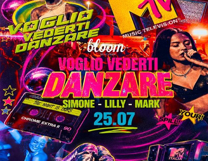 Voglio vederti danzare   Bloom Beach Bar