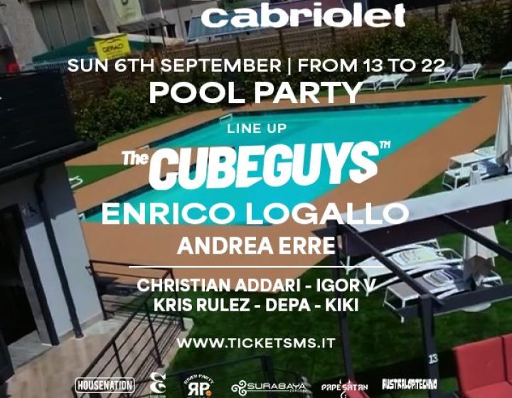 Atelier Cabriolet - Pool Party Surabaya Club