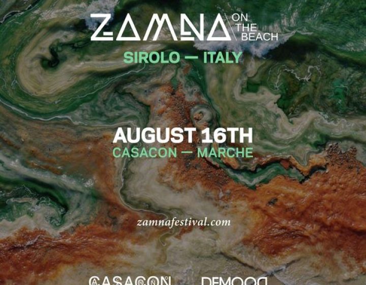 Zamna on the beach alongside Demood Casacon