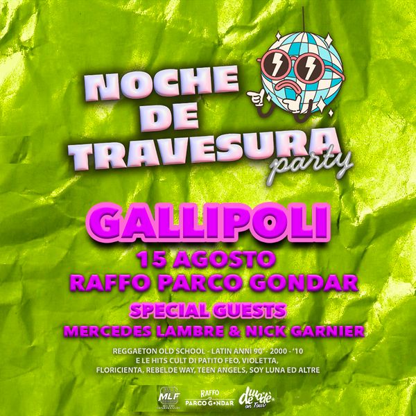 Noche De Travesura | Raffo Parco Gondar - Pineta