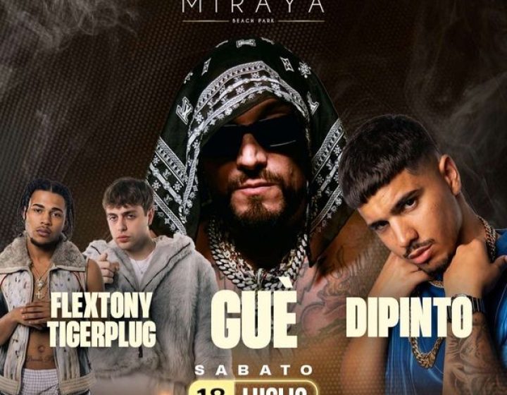 Miraya in festival - GUE' - Dipinto - Flextony e Tigerplug   Miraya Beach Park