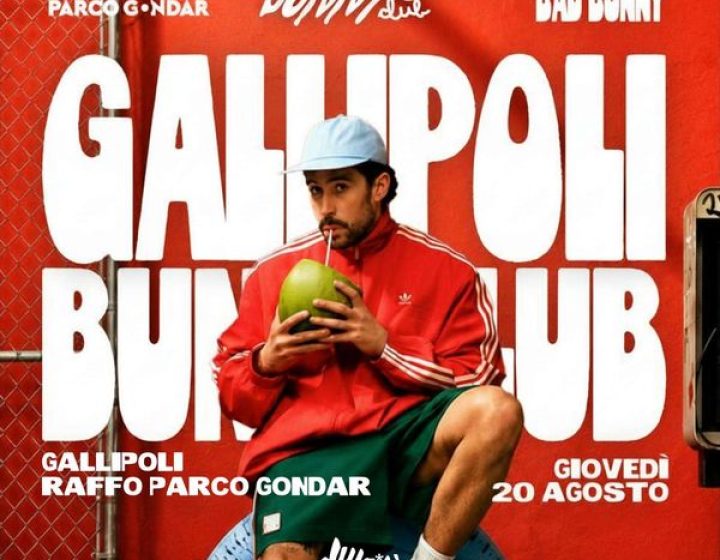 Gallipoli Bunny Club - La Festa A Tema Bad Bunny Raffo Parco Gondar.