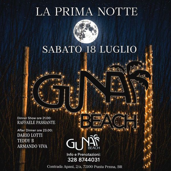 La Prima Notte | Guna Beach