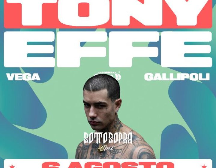 SottoSopra Fest - Tony Effe Vega Discoteque