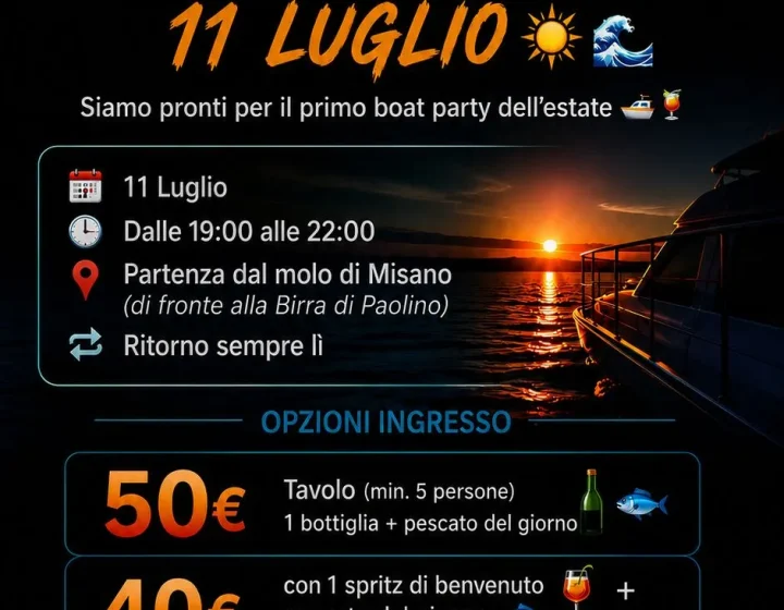   Boat Party Rimini