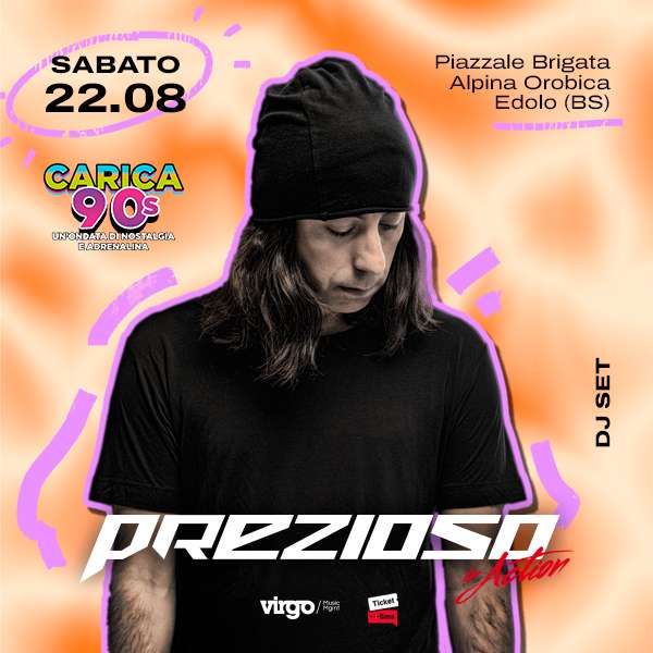 GIORGIO PREZIOSO CARICA 90 - Edolo Music Festival | Area Mercatale EDOLO