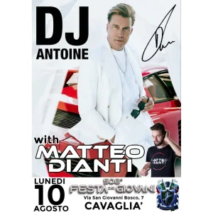 Festa dei giovani w/ DJ ANTOINE | Cavaglià