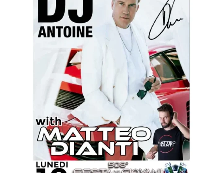Festa dei giovani w/ DJ ANTOINE   Cavaglià