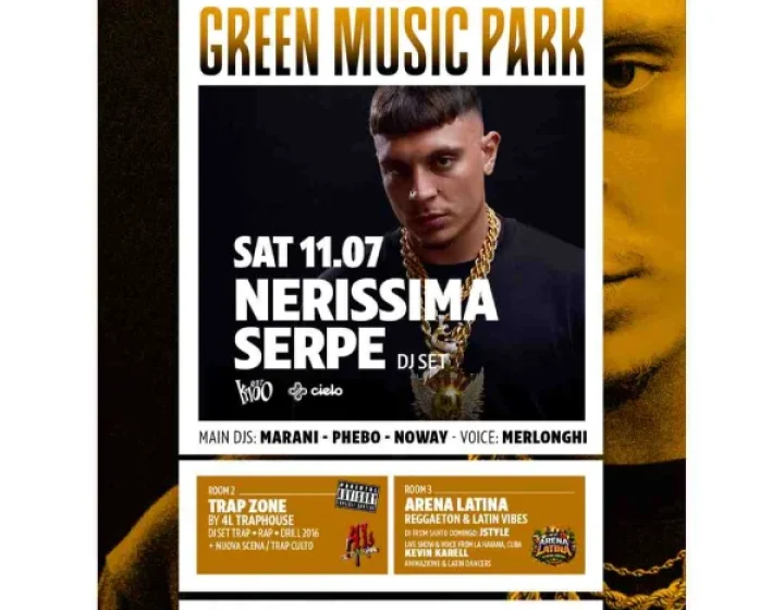 MALASPINA presenta GREEN MUSIC PARK w/ NERISSIMA SERPE   Malaspina