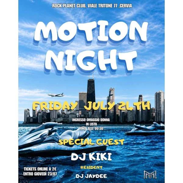 MOTION NIGHT | Rock Planet