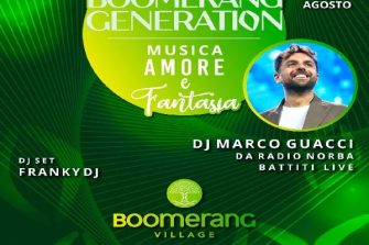 Boomerang Generation - Musica Amore e Fantasia - Con Marco Guacci Dj | Boomerang Village