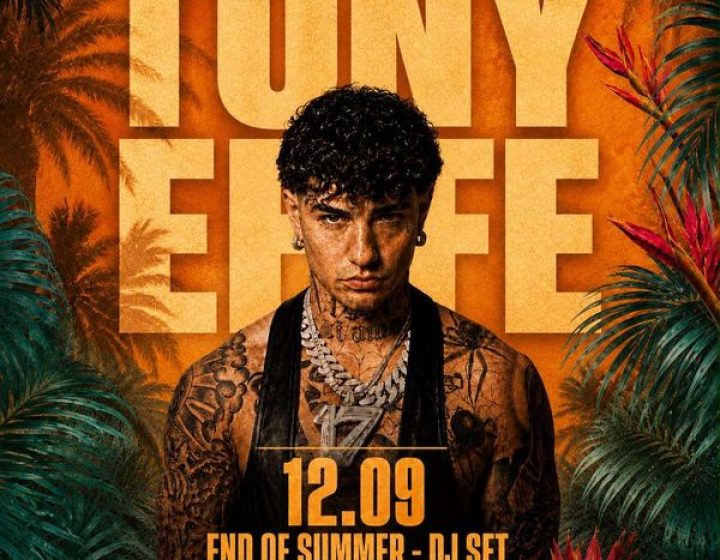 Tony Effe Giardini Sonori