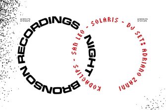 Bronson Recordings Night - Hana-Bi, Marina di Ravenna (Free Entry) | Hana-Bi