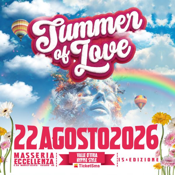 Summer Of Love - 15esima Edizione | Masseria Eccellenza