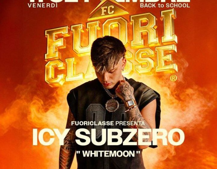 Fuoriclasse presents Icy Subzero WHITEMOON