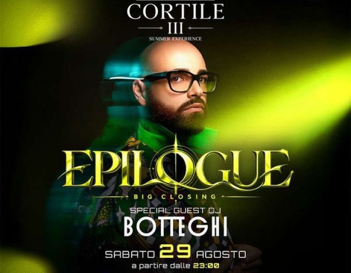 EPILOGUE - Cortile III Summer Experience   Terzo Cortile Filangeri Cutò