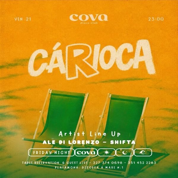Carioca - Ale di Lorenzo | Cova Beach Club