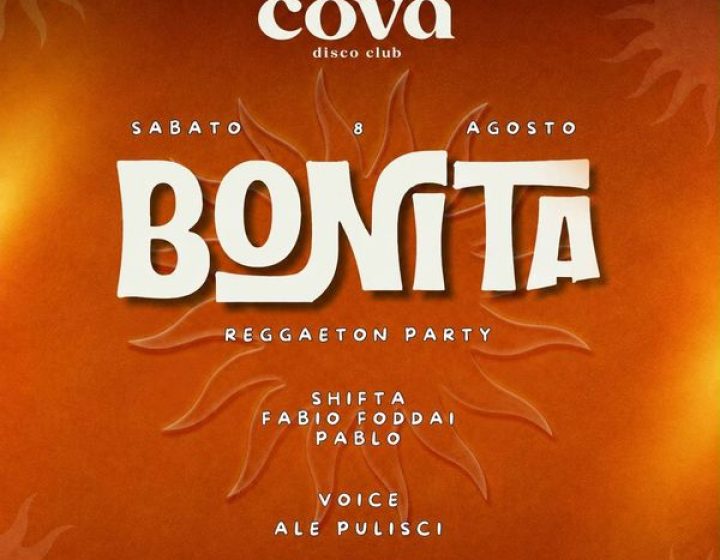 Bonita - Latin Party   Cova Beach Club