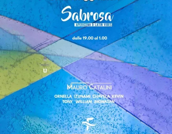 SABROSA - Apericena & Latin Vibes   Frontemare