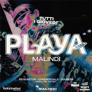 Thursday - Playa Malindi | Malindi beach caffe