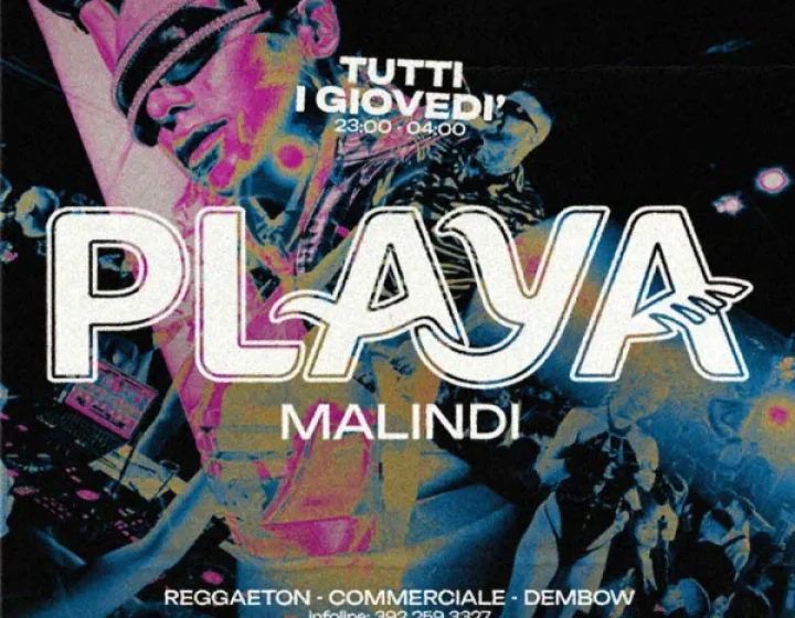 Thursday - Playa Malindi Malindi beach caffe