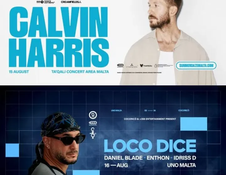 Calvin Harris Uno Malta
