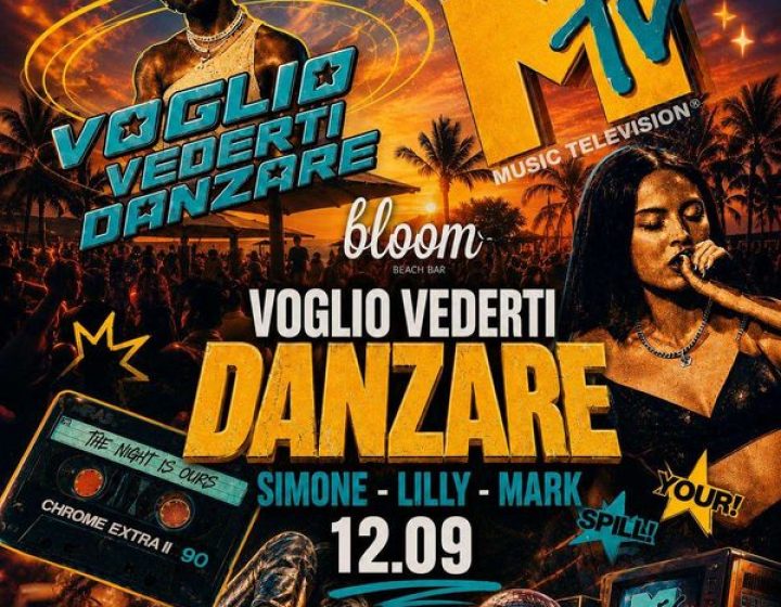 Voglio vederti danzare Bloom Beach Bar